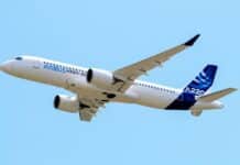 Airbus A220, primul avion de linie care va zbura cu sistemul militar anti-bruiaj Safran