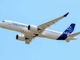 Airbus A220, primul avion de linie care va zbura cu sistemul militar anti-bruiaj Safran