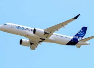 Airbus A220, primul avion de linie care va zbura cu sistemul militar anti-bruiaj Safran