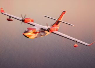 Fregate-F100, arma Europei contra incendiilor: Hynaero se aliază cu Leonardo pentru noul hidroavion
