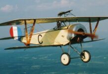Nieuport 11 « Bébé » – Istoric, date, schițe și desene tehnice, planuri modelism